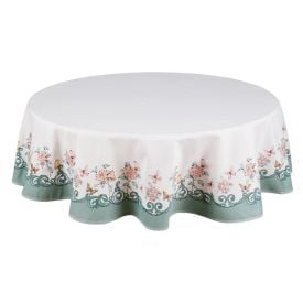 Toalha de Mesa Redonda Clean Dohler - Borboletas