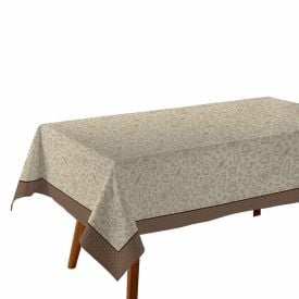 Toalha De Mesa 1,40X2,50M Clean Döhler - Desenho Café