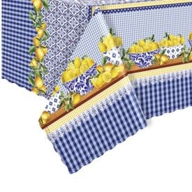 Toalha De Mesa Térmica 1,38X2,10 M Salehtex - Capri Limões
