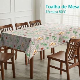 Toalha De Mesa Térmica 1,38X2,10 M Salehtex - Temperos