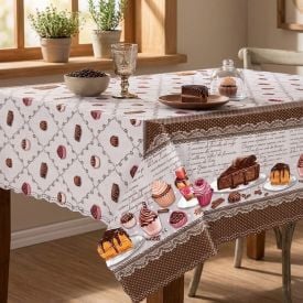 Toalha de Mesa Térmica 1,38X2,10 m Salehtex - Confeitaria