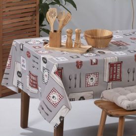 Toalha De Mesa Térmica 1,40X3,00 M Havan Casa - Bege