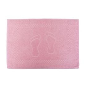 Toalha de Piso Algodão 45X68cm Havan - Rosa Pó