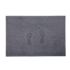Toalha de Piso Algodão 45X68cm Havan - Cinza Dove