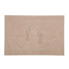 Toalha de Piso Algod&atilde;o 45X68cm Havan - Camurca