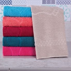 Toalha de Piso Algodão 45X68cm Havan - Camurca