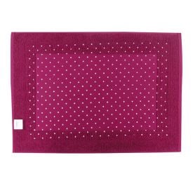 Toalha Para Banheiro Antiderrapante 50X75 Cm Sofisticata Havan Casa - Rosa Intenso