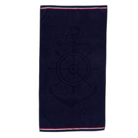 Toalha de Praia 100% Algodão Havan Casa - Marinho