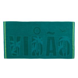 Toalha de Praia Ipanema Havan Casa - Ô Vidão Esmeralda