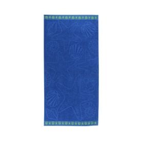 Toalha de Praia Ipanema 100% Algodão Havan Casa - Azul Estrela