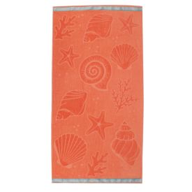 Toalha de Praia Ipanema Havan Casa - Fundo Do Mar Coral