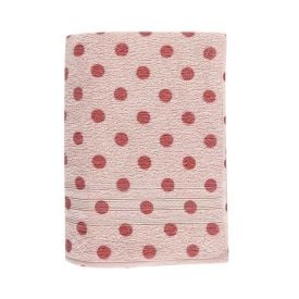 Toalha De Rosto 100% Algodão Cancún Havan Casa - Rosa Cristal Poa