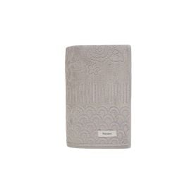 Toalha De Rosto 100% Algodão Georgia Karsten - Cinza