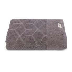 Toalha de Rosto 100% Algodão Ibiza Karsten by Havan Casa - Cinza Urbano