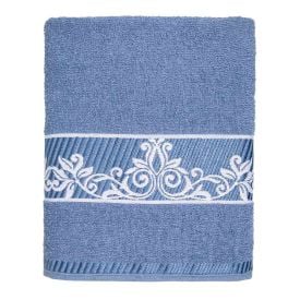 Toalha De Rosto 100% Algodão Botanic Havan Casa - Azul Oceano