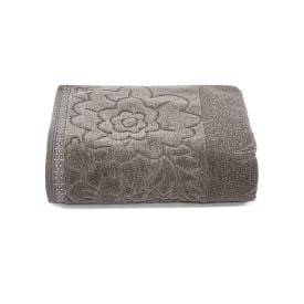 Toalha De Rosto 100% Algodão Glamour Havan Casa - Castor