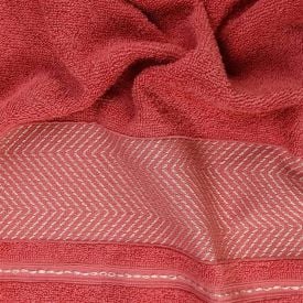 Toalha De Rosto Lisboa Havan Casa - Coral