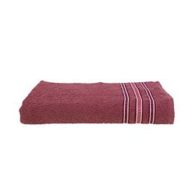 Toalha De Rosto 100% Algodão Loft Havan - Bordo Antigo