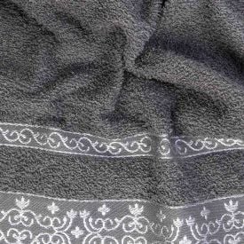 Toalha de Rosto Luna Havan Casa - Grafite