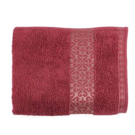 Toalha De Rosto 100% Algodão Malbec Havan Casa - Carmim