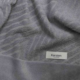 Toalha de Rosto Montreal Karsten - Cinza