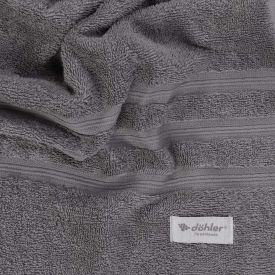Toalha Super Banho 100% Algodão Bali Döhler - Cinza