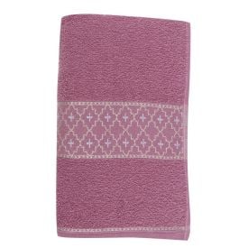 Toalha De Rosto 100% Algodão Verona Havan Casa - Rosa Madrid