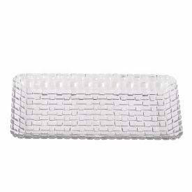 Travessa de Cristal Tress Lyor - Transparente