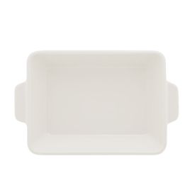 Travessa De Porcelana Com Alça Basic Lyor -  2,14 Litros