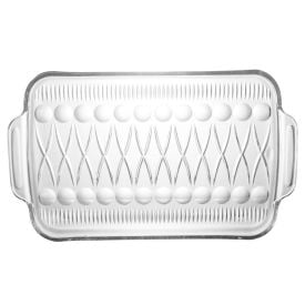 Travessa Decorativa Tattile L Hermitage 20Cm - Vidro