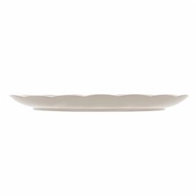 Travessa Lyor de Porcelana Butterfly 36,5Cm X 24Cm X 3Cm - Branco