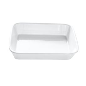 Travessa Média Porcelana Bake Oxford 1,5 L - Branco
