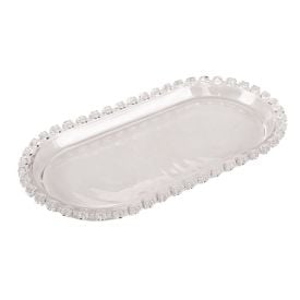 Travessa Oval Lyor Coração 25Cm - Cristal
