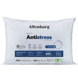 Travesseiro Antistress 50Cm X 70Cm Altenburg - Branco