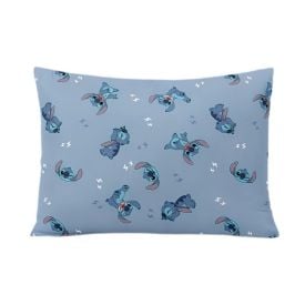 Travesseiro Infantil 100% Poliéster Disney Hedrons - Stitch Nope Rotativo