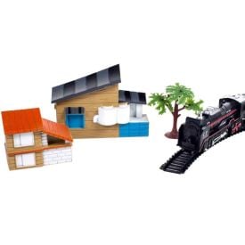 Trem Clássico Com Trilho Havan Toys - HBR0245