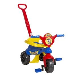 Triciclo Passeio e Pedal Kemotoca Baby Dog Kendy - Azul