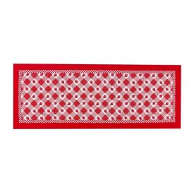 Trilho De Mesa  Athenas 45Cm X 1,20M Döhler - Morango