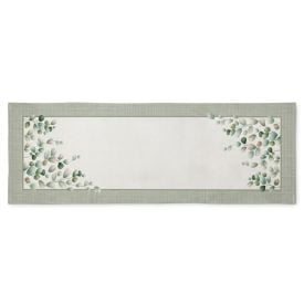 Trilho de Mesa 45 X 1,20 m Clean Renova Döhler - Folhas Verdes