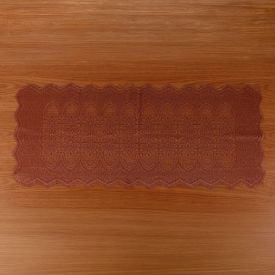 Trilho de Mesa 50Cm X 1,25M Arabesco Havan Casa - Rose