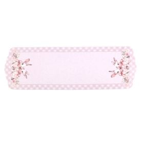 Trilho De Mesa Pascoa 40X120 Cm Havan Casa - Coelho Laço Rosa