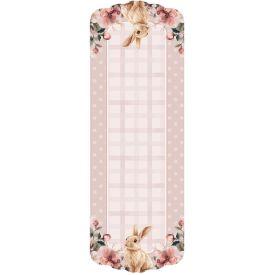 Trilho de Mesa Páscoa 40X120 cm Havan Casa - FLORAL POA ROSA