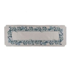 Trilho de Mesa Viena 40X120 cm Havan Casa - Ervas Verdes