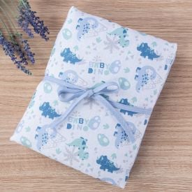 Trocador De Fraldas Portátil Havan Baby - Dino Azul