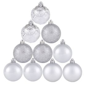 Tubo Bola De Natal Prateado 6 Cm Com 10 Unidades Havan Casa - ST79393