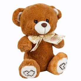 Urso De Pelúcia 27Cm Caramelo Havan Toys - HBR0328