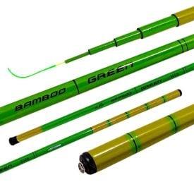 Vara de Pesca Telescópica Bamboo Verde Jaú Pesca - JP99006