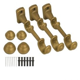 Varão de Cortina Médio Duplo 3,00 m Havan Casa - Champanhe