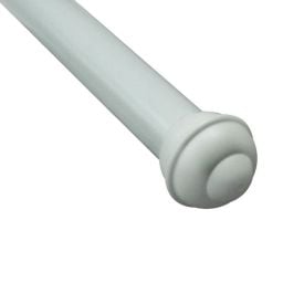 Varão De Cortina 1,5 M Grosso Fosco Havan Casa - Branco Fosco 
