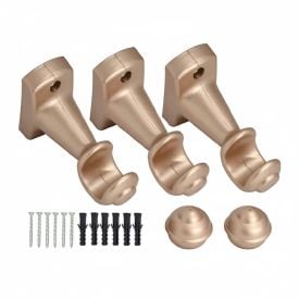 Varão de Cortina Grosso 2,50 m Fosco Havan Casa - Champanhe 